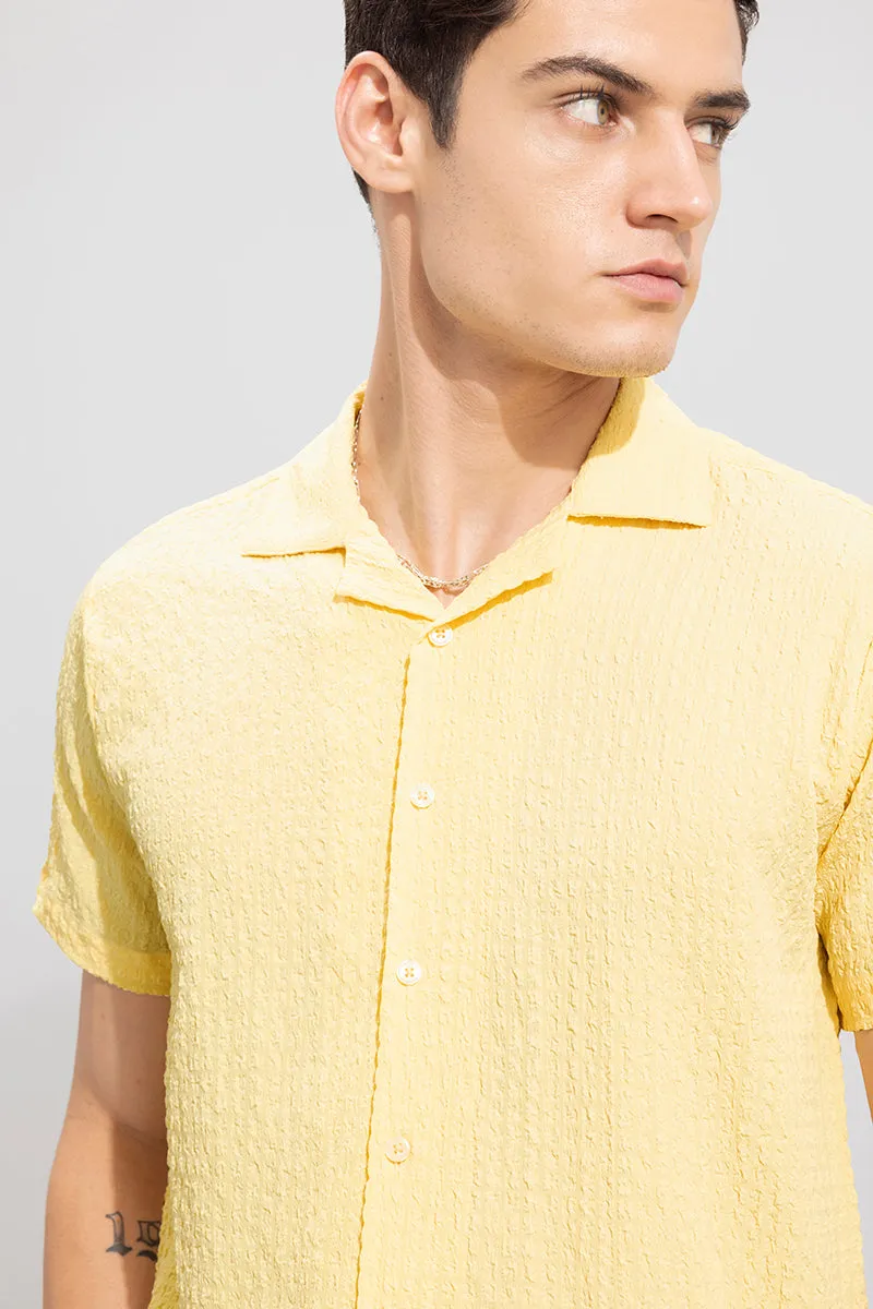 Absolute Seer Sucker Yellow Shirt