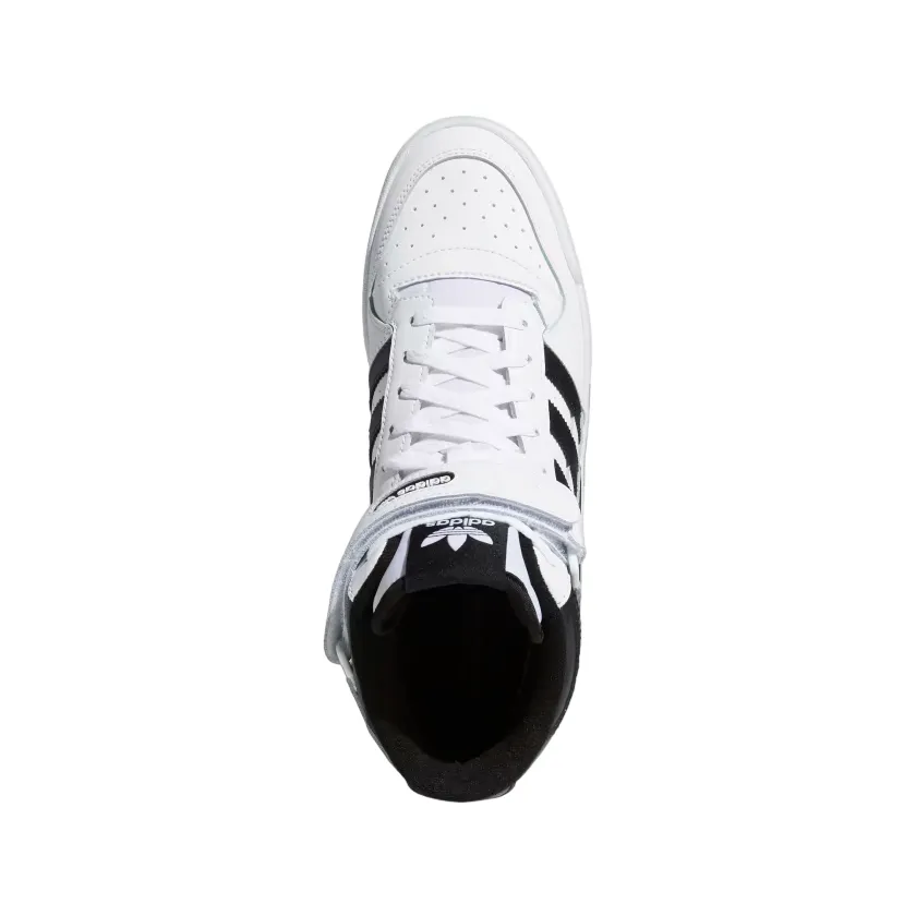 Adidas Originals men's high sneakers Forum Mid FY7939 white-black