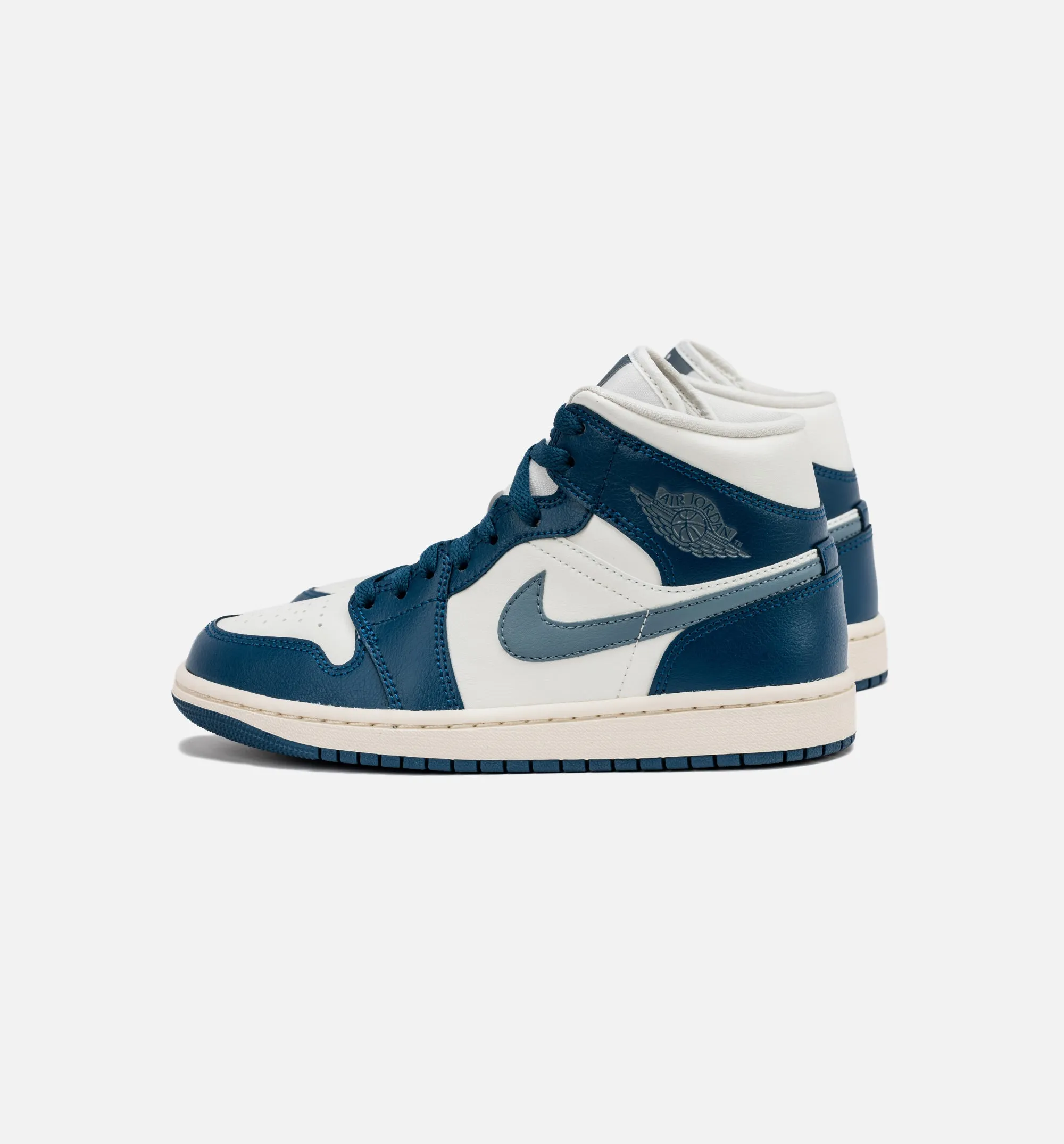 Air Jordan 1 Retro Mid Sky J French Blue Womens Lifestyle Shoe - Sky J French Blue/Sail/Ozone Blue