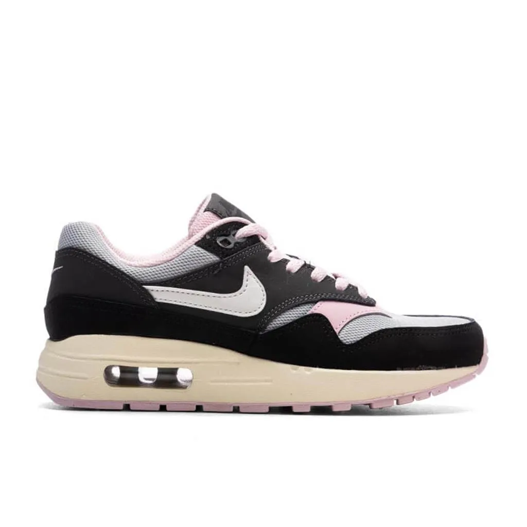 Air Max 1 'Pink Foam' (GS) - Black/Summit White/Anthracite