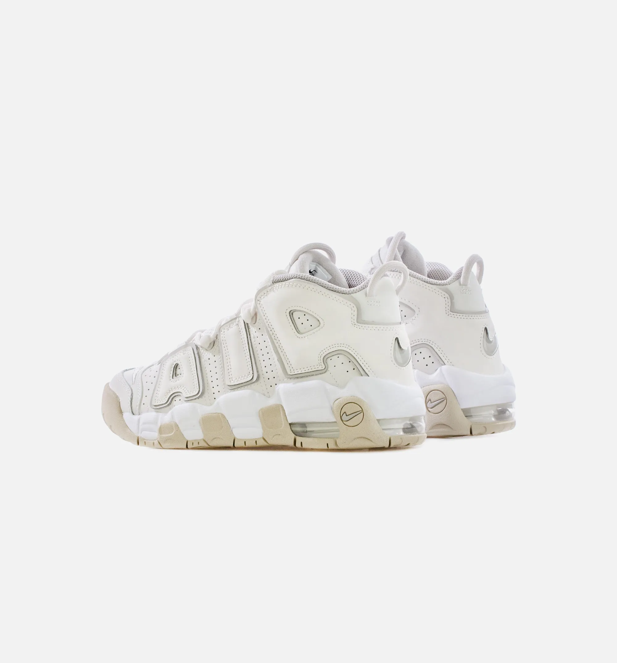 Air Uptempo 96 Phantom Grade School Lifestyle Shoe - Sail/White