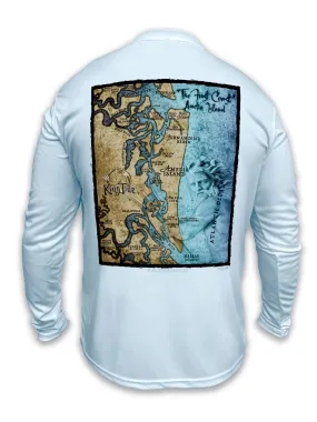 Amelia - Fernandina, FL / King Tide Classic Chart Shirt