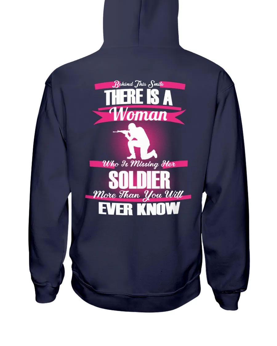 Army Mom Miss My Soldier T-shirts