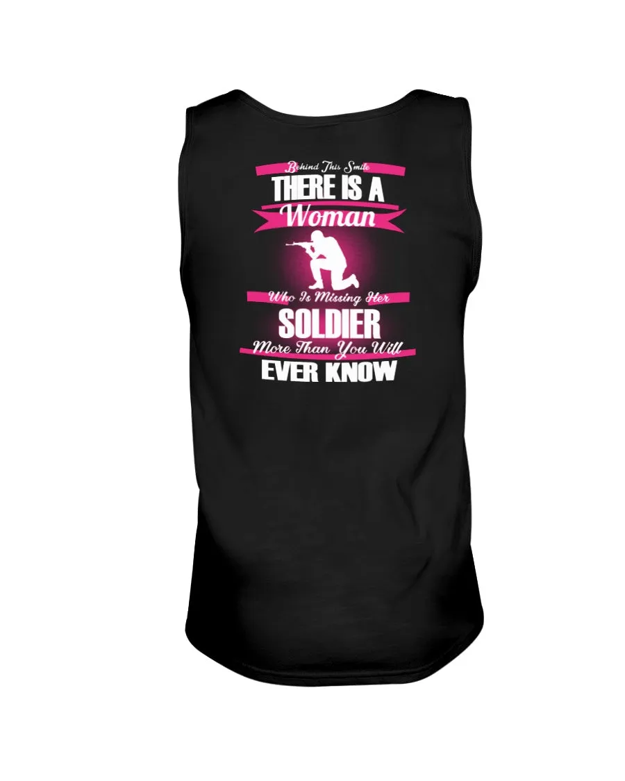 Army Mom Miss My Soldier T-shirts