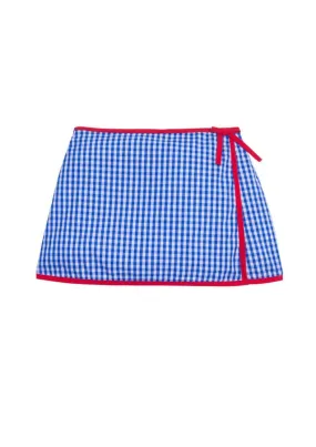 Augusta Skort - Lake Gingham