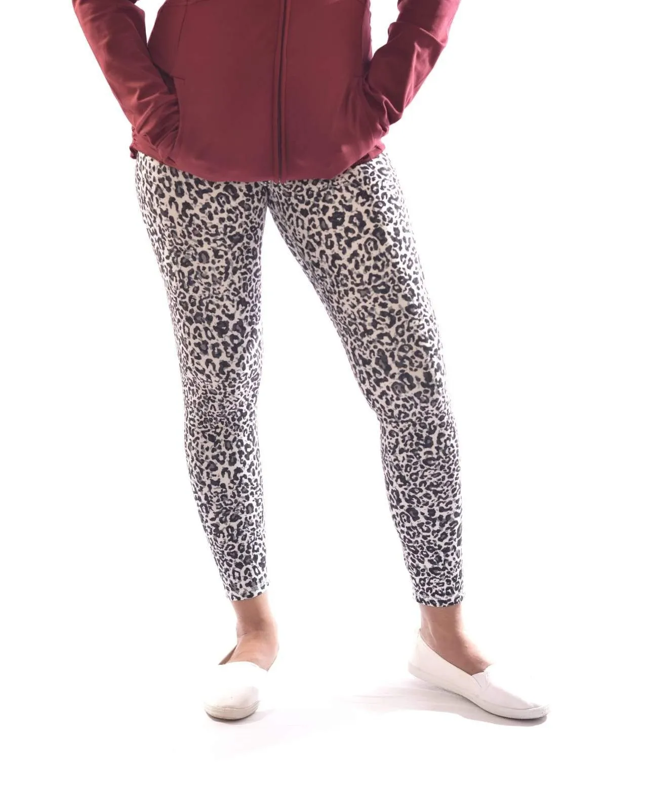 Balance Collection Contender Legging - Reptile White