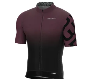 Biemme Acqua SS Cycling Jersey - Mens - Plum - Medium- Made in Italy