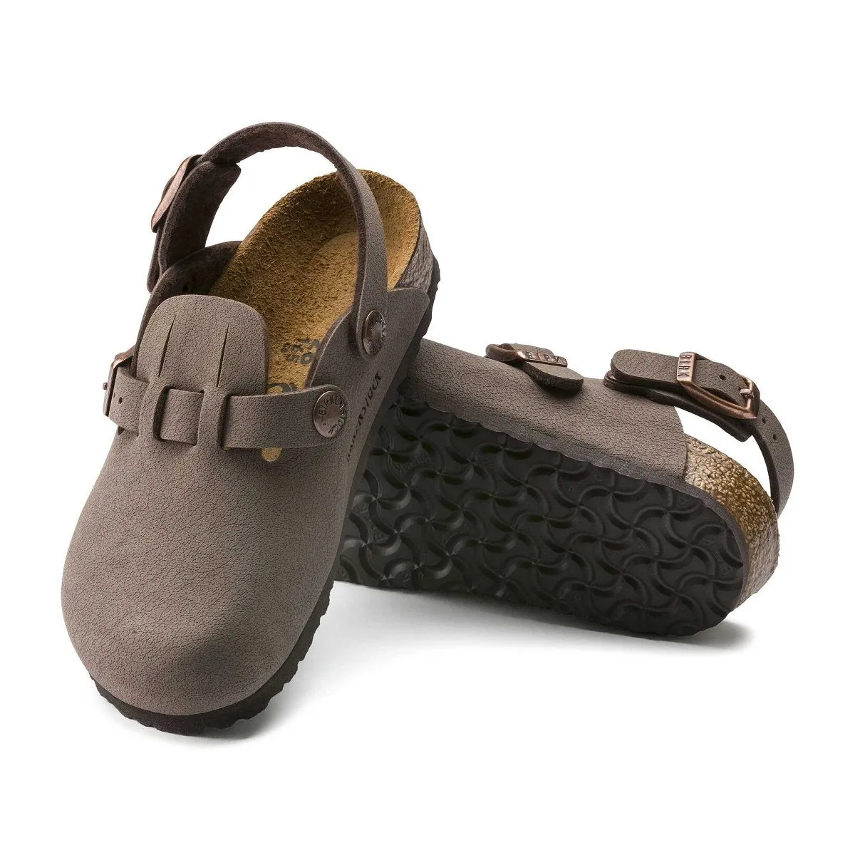 Birkenstock Boy's Kay Mocha (Sizes 31-34)