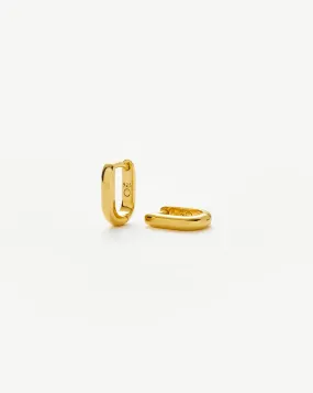 Classic Ovate Huggies | 18ct Recycled Gold Vermeil on Recycled Sterling Silver