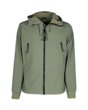 CP Company C.P. Shell-R Goggle Jacket Bronze Green