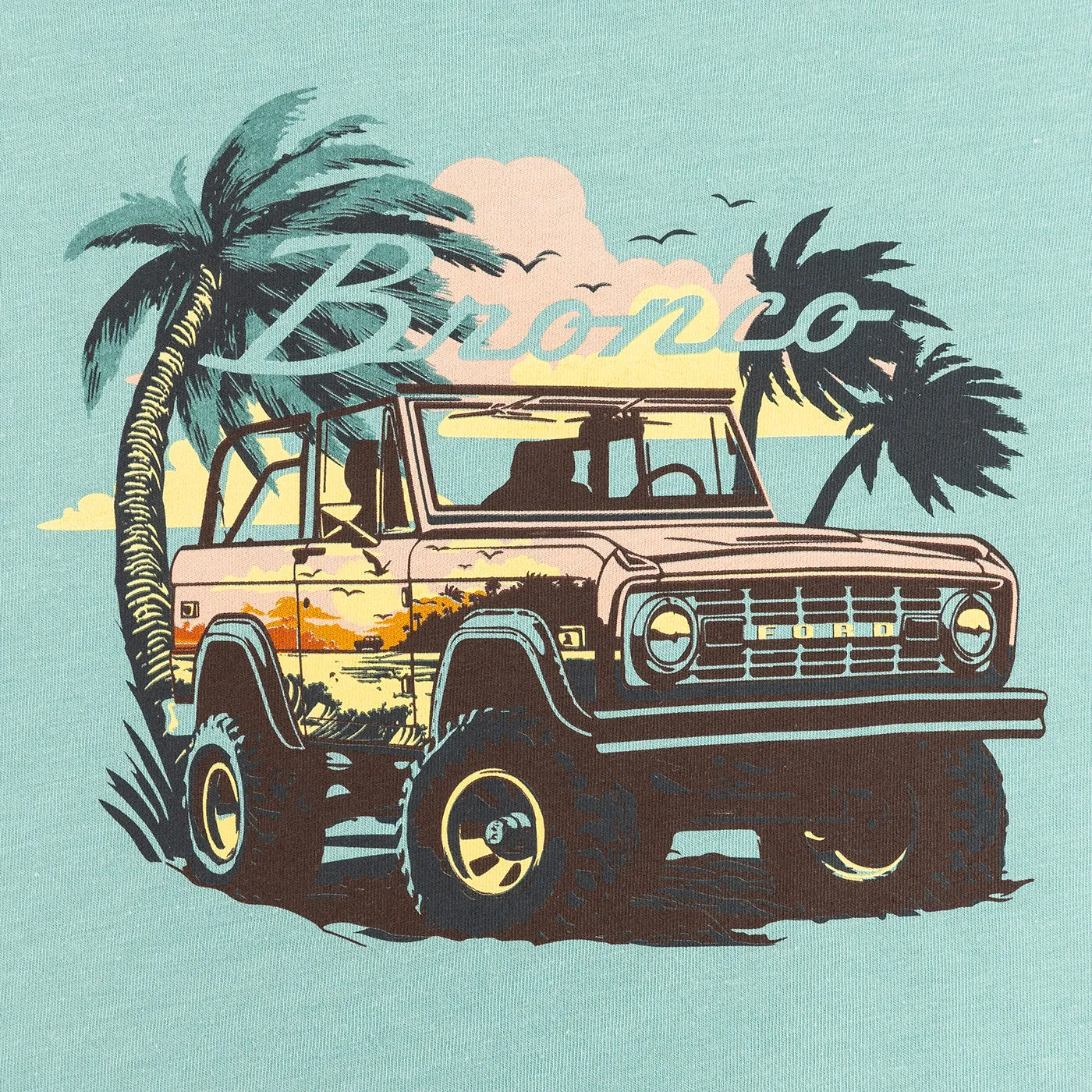 Ford Bronco Women's Beach Tee