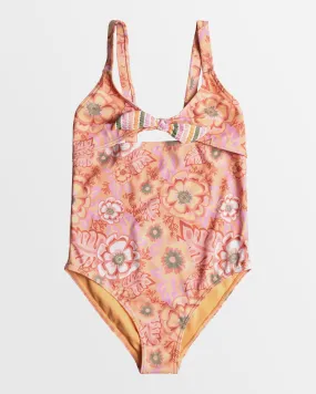 Girls 7-16 Wild Flower  One Piece Swimsuit