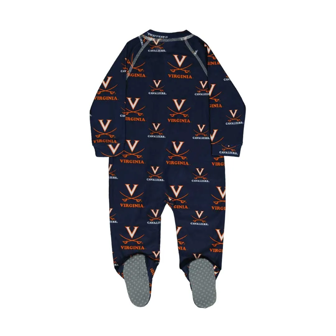 Kids' (Infant) Virginia Cavaliers Raglan Coverall (KZF186Y 80)