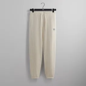 Kith for the New York Knicks NY Pinstripe Williams I Sweatpant - Sandrift