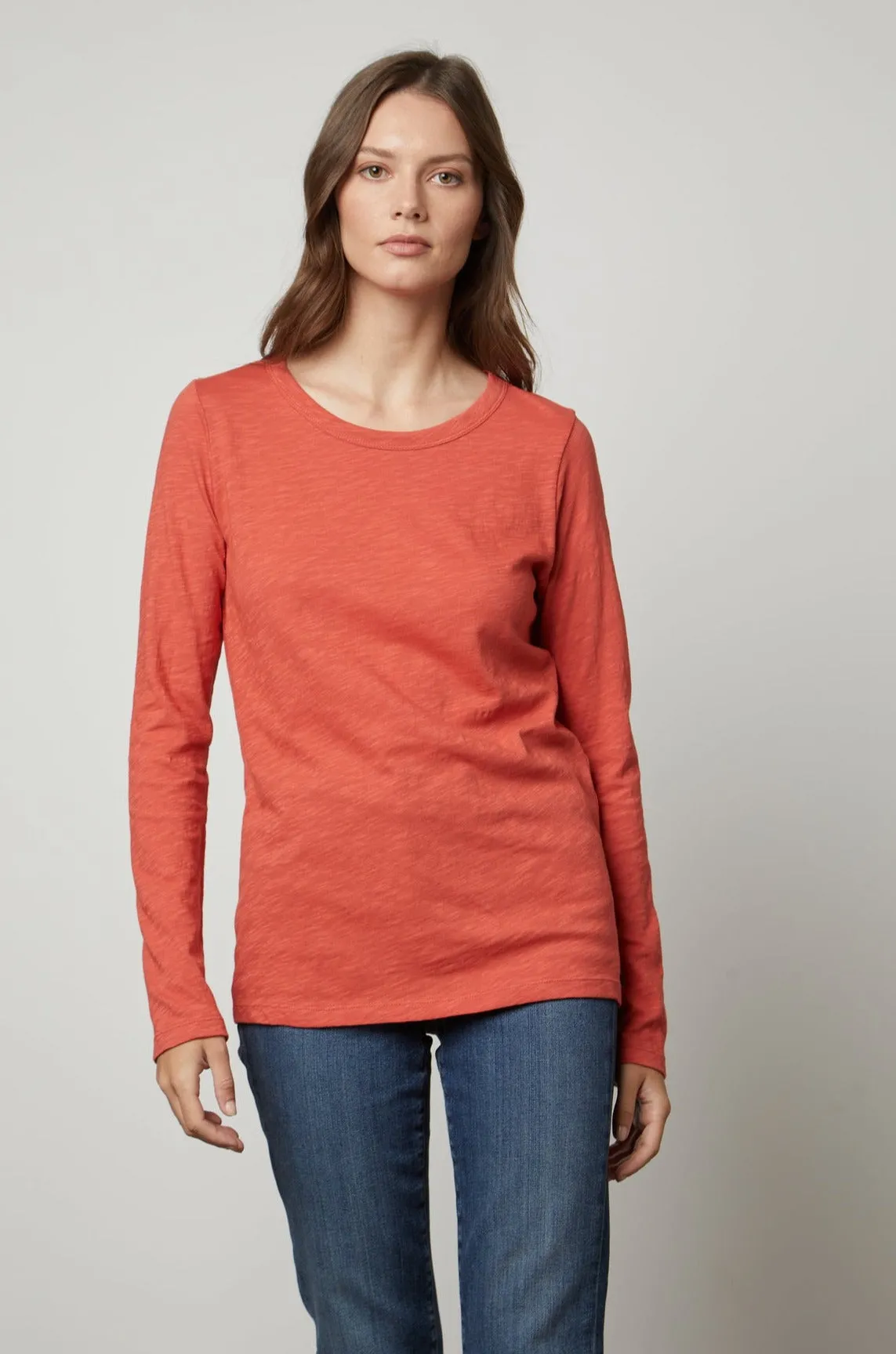 LIZZIE ORIGINAL SLUB LONG SLEEVE TEE