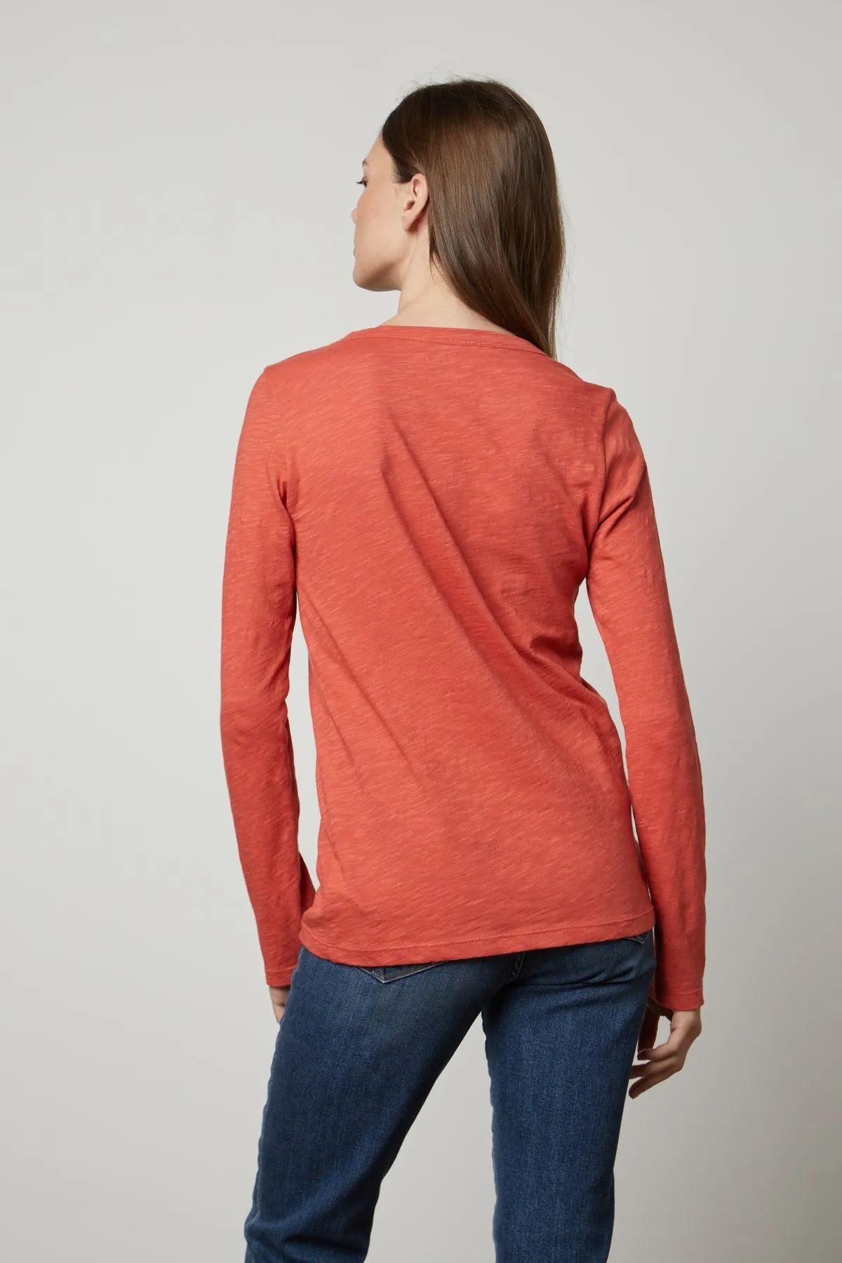 LIZZIE ORIGINAL SLUB LONG SLEEVE TEE