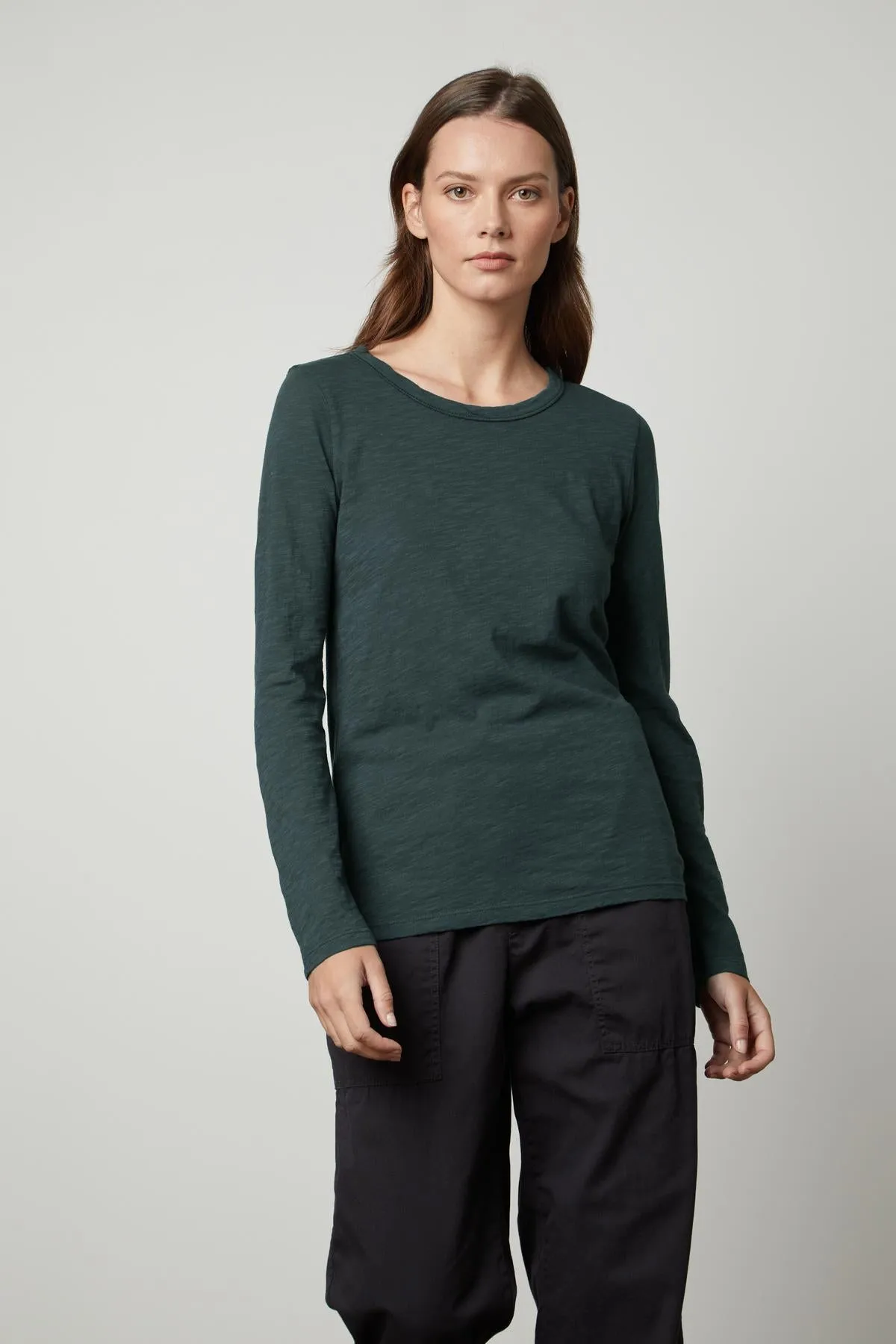 LIZZIE ORIGINAL SLUB LONG SLEEVE TEE