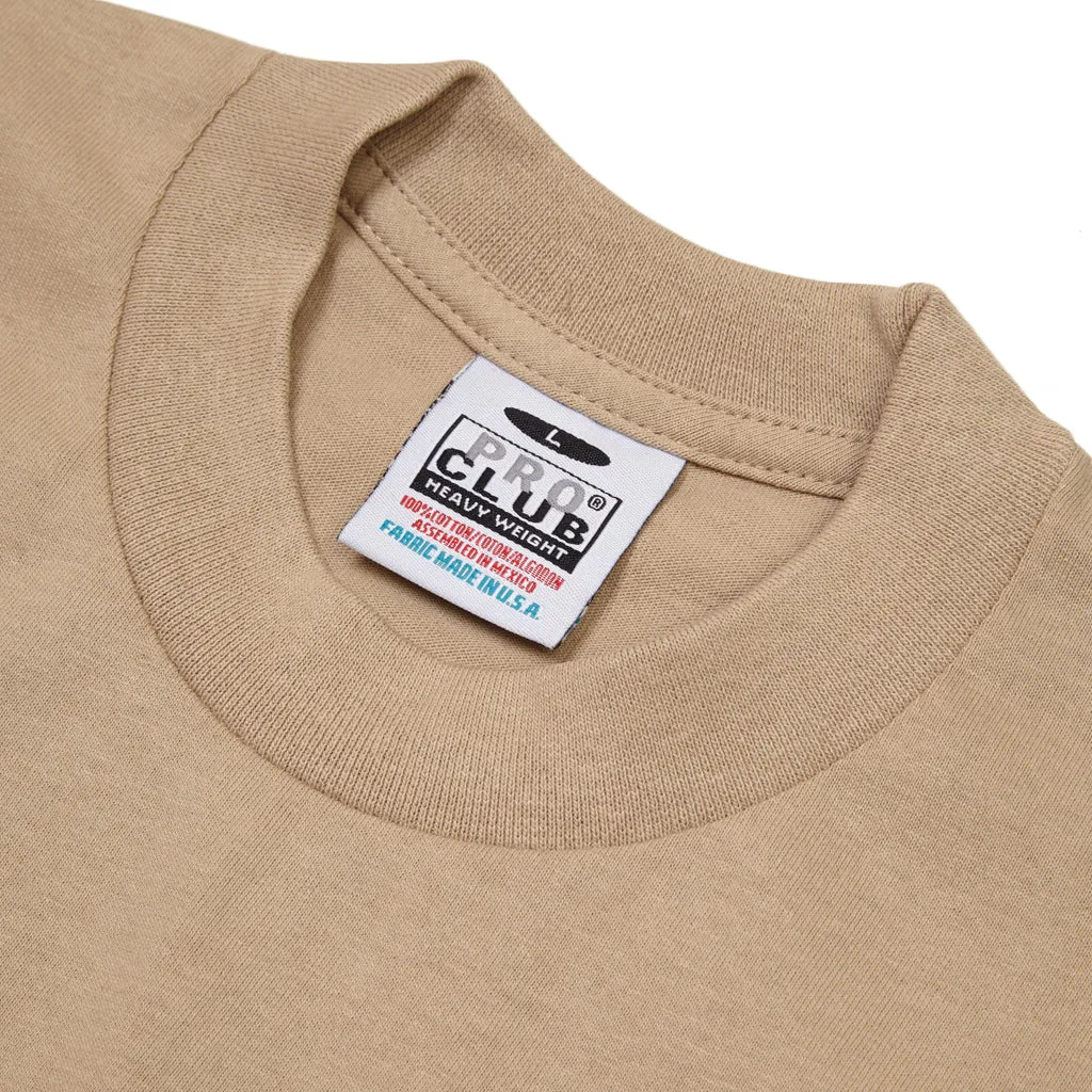 Pro Club - Heavyweight T-Shirt - Khaki