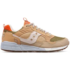 Saucony Shadow 5000 OUTDOOR Trainers - Khaki/Orange