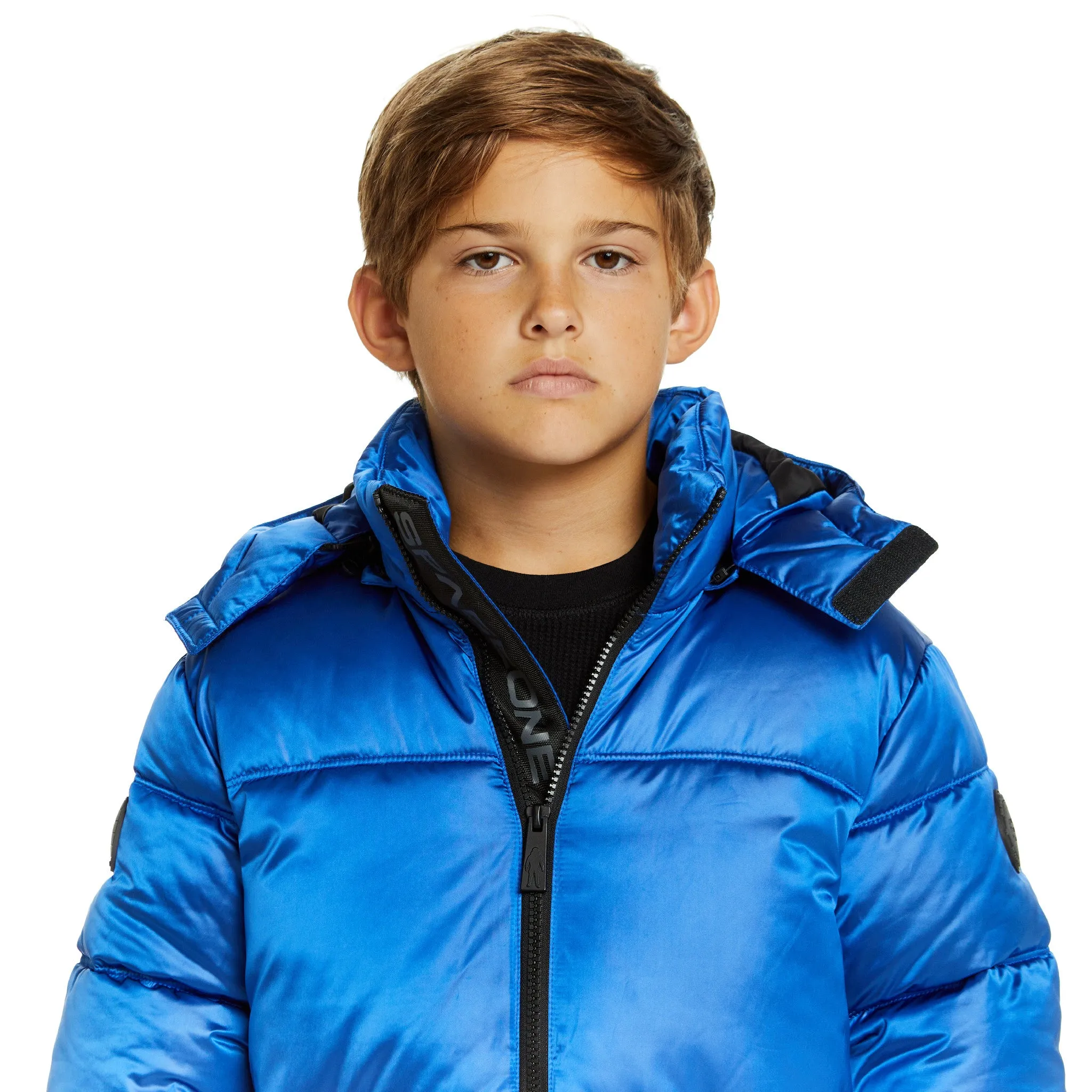 SPACEONE x Andy & Evan | Galactic Puffer Jacket | Astronaut Blue