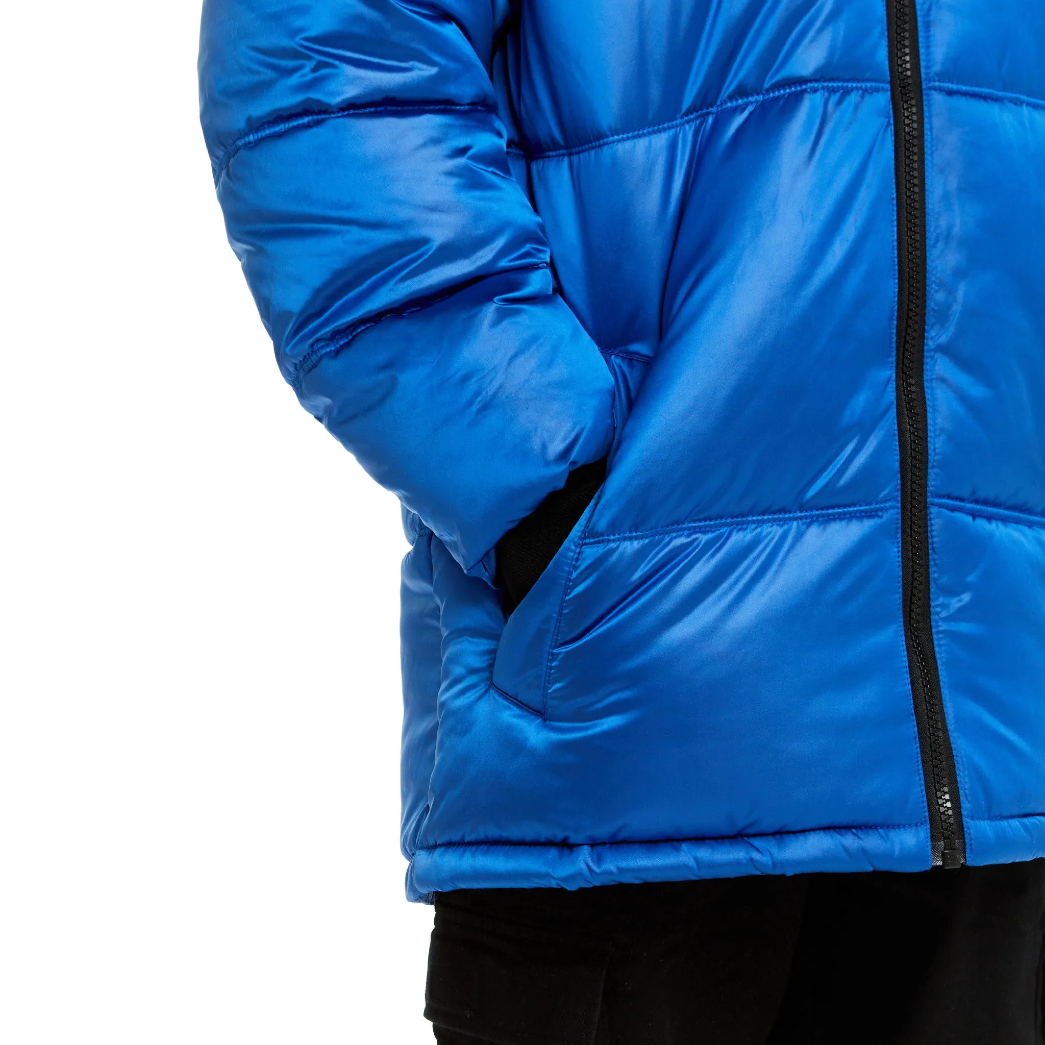 SPACEONE x Andy & Evan | Galactic Puffer Jacket | Astronaut Blue