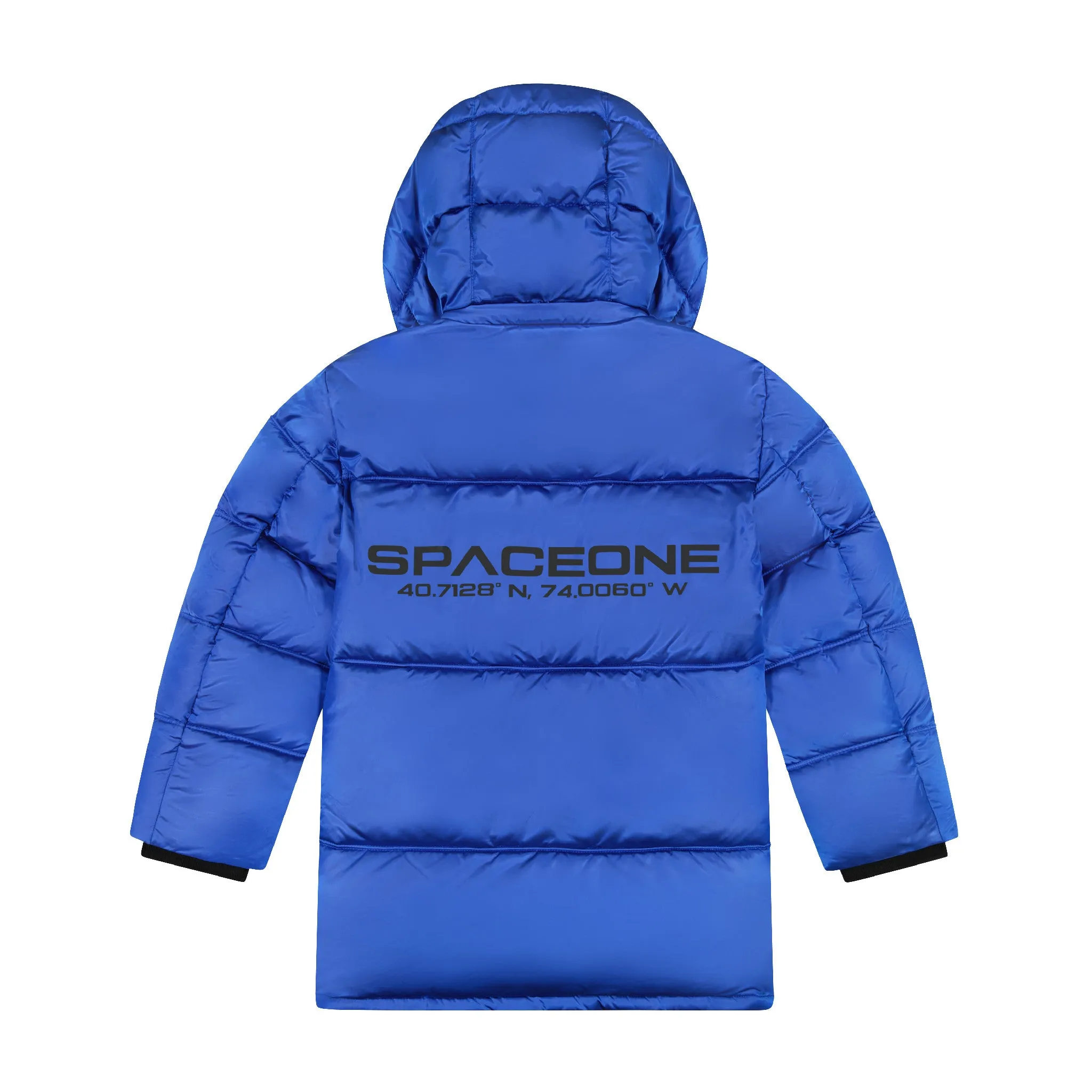 SPACEONE x Andy & Evan | Galactic Puffer Jacket | Astronaut Blue