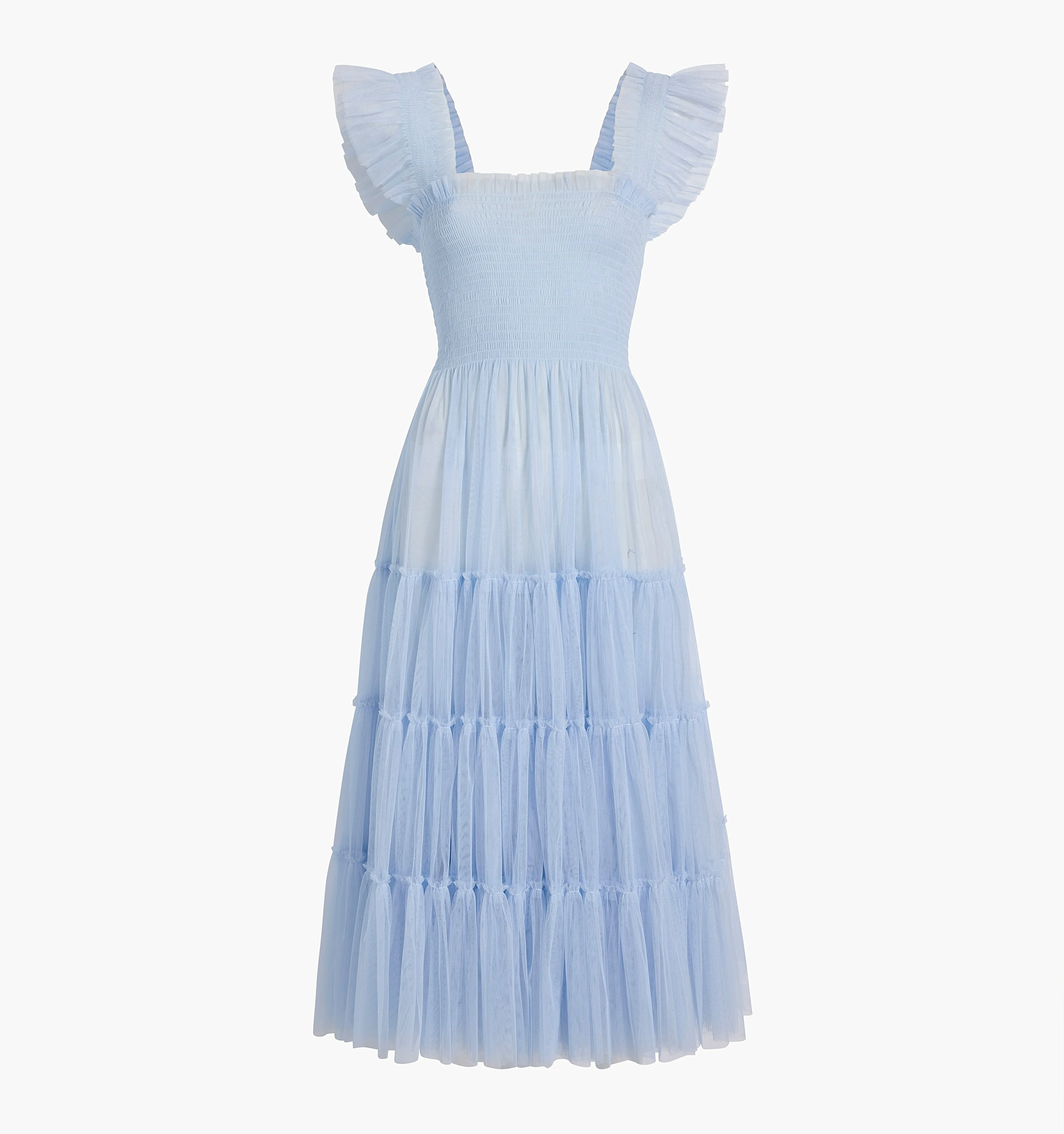 The Tulle Ellie Nap Dress - Powder Blue Tulle