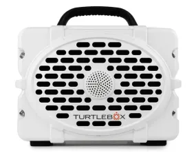 Turtlebox White GEN 2 PORTABLE SPEAKER