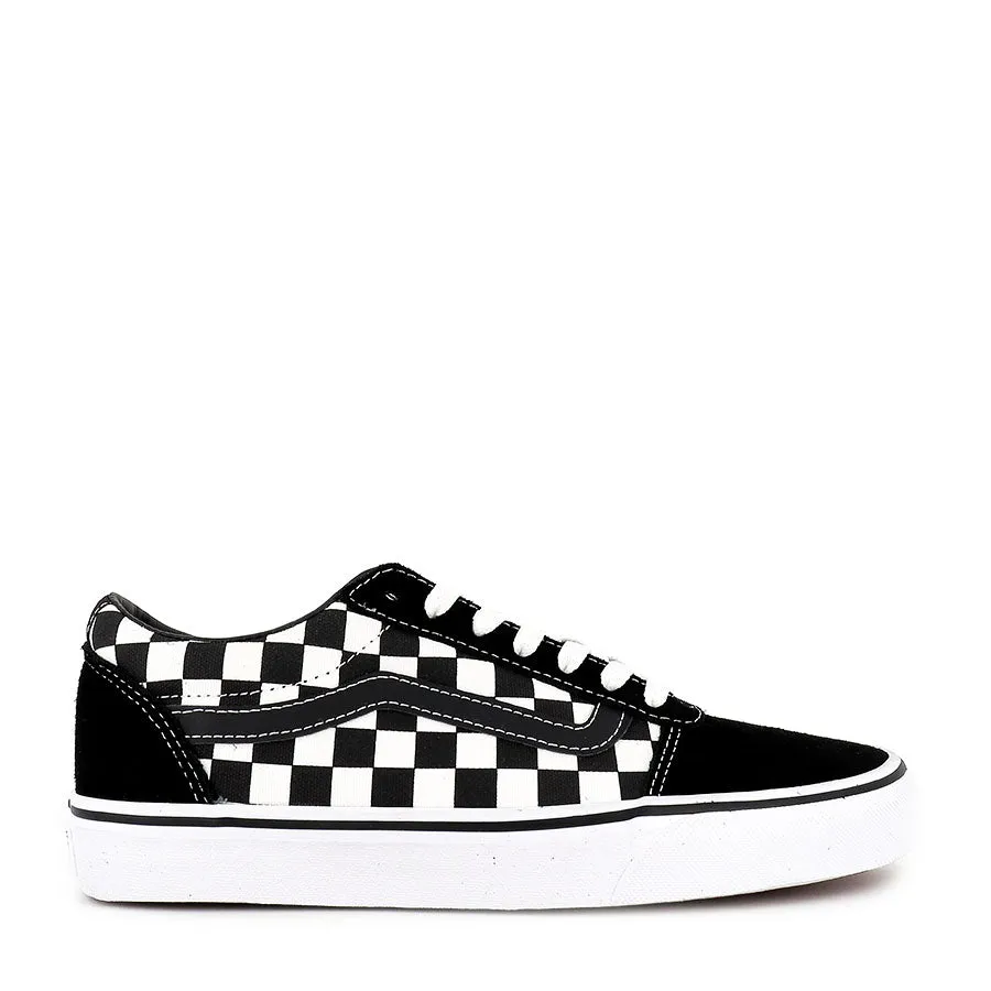 WARD CHECKERED (M) - BLACK/WHITE