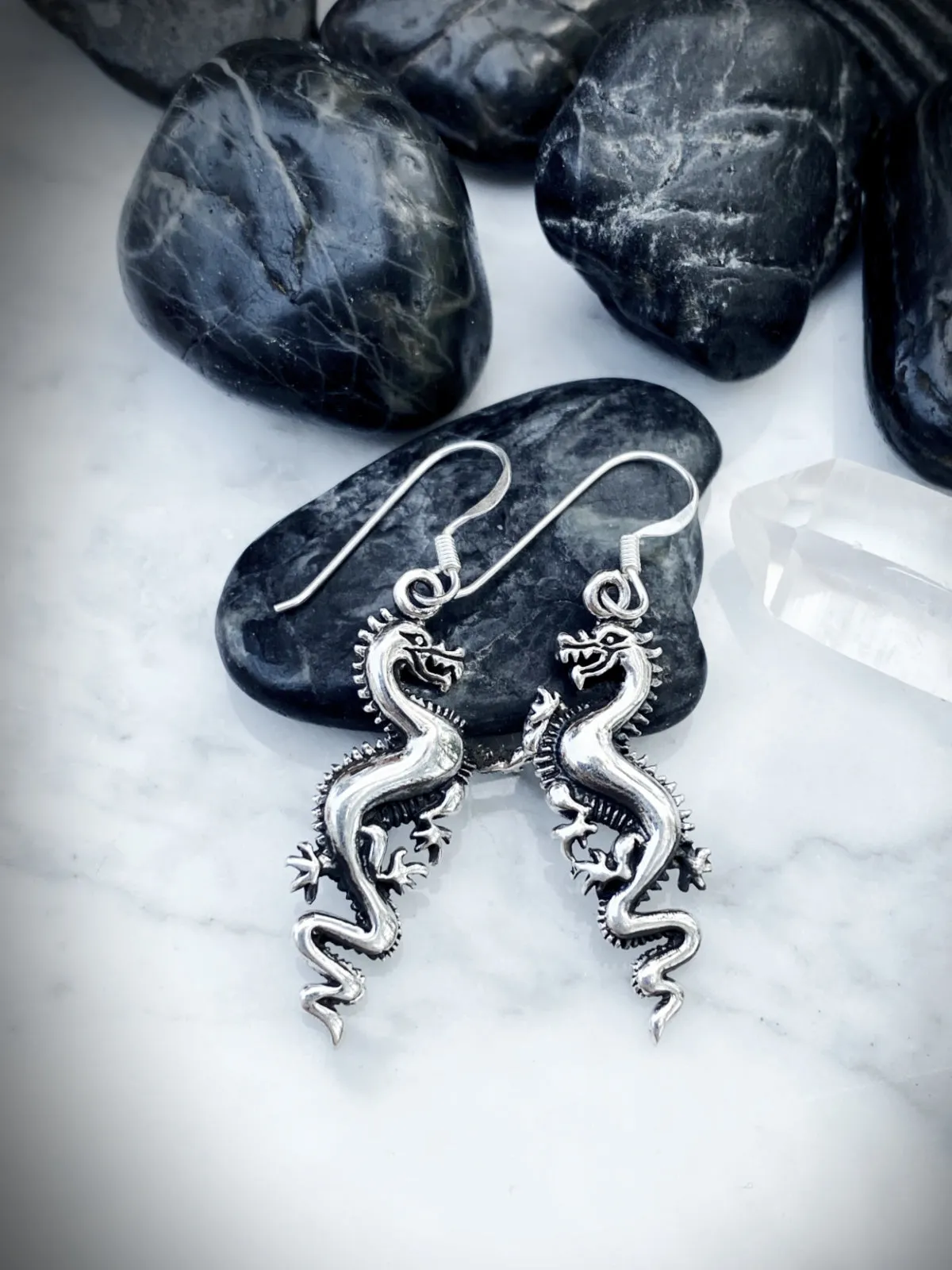 Winding Dragon Dangles