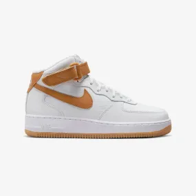 WMN'S AIR FORCE 1 '07 MID 'SUMMIT WHITE/DESERT OCHRE-SUMMIT WHITE'