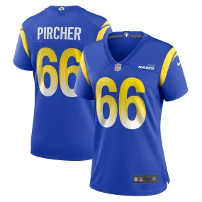 Women's Nike Max Pircher Royal Los Angeles Rams Game Jersey