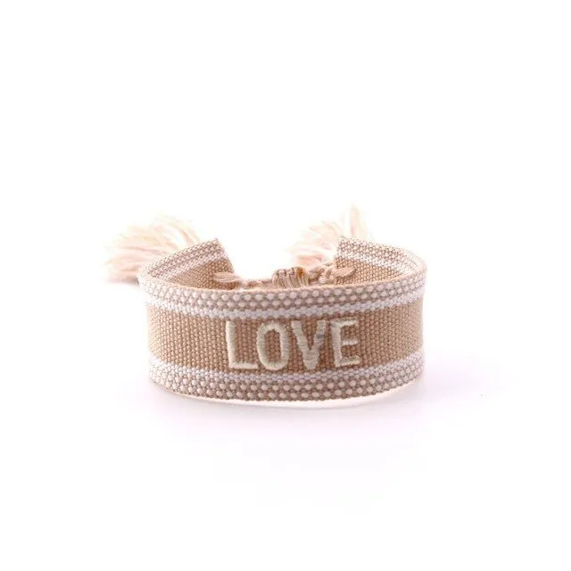 Woven Tassel Bracelet